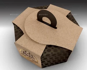 جعبه-کیک-دسته-دار-کرافت