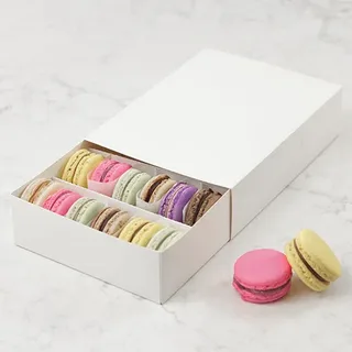 جعبه-ماکارون-کشویی-سفید