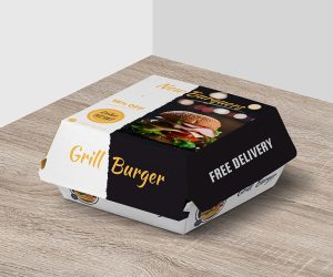 جعبه برگر صدفی