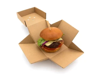 جعبه برگر کرافت سفره ای