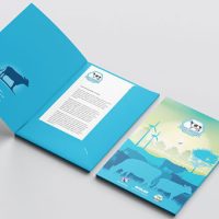 چاپ فولدر جیب دار