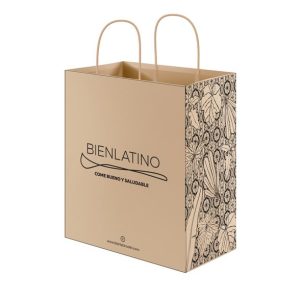 پاکت-غذا-کرافت-دسته-دار