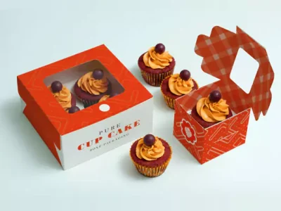 جعبه-کیک-مقوایی-پنجره-دار